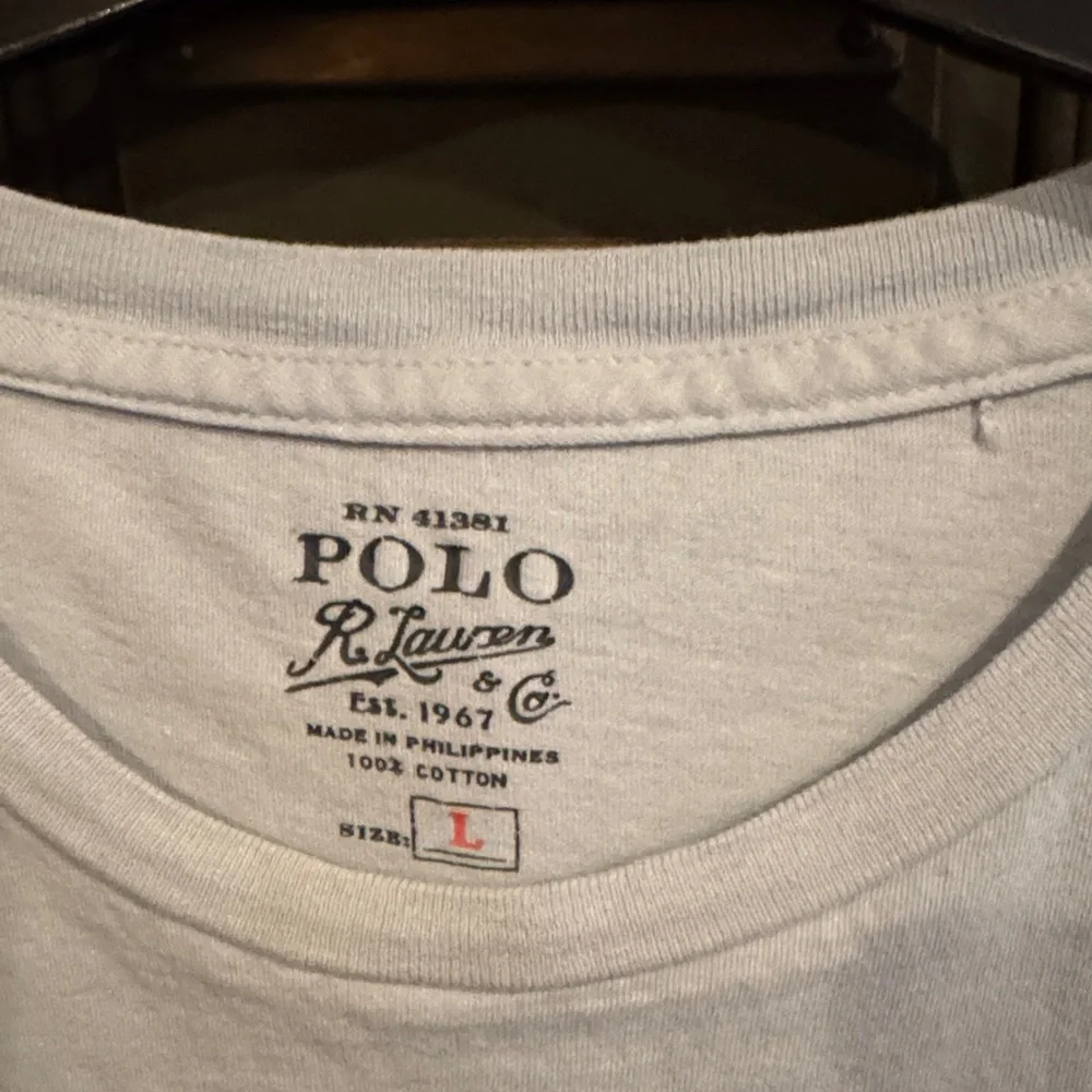 Polo by Ralph Lauren Blue T-Shirt - Picture 3 of 4
